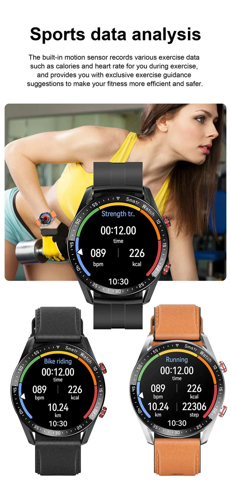 Prestige Pro ECG+PPG Smartwatch with Steel Bracelet
