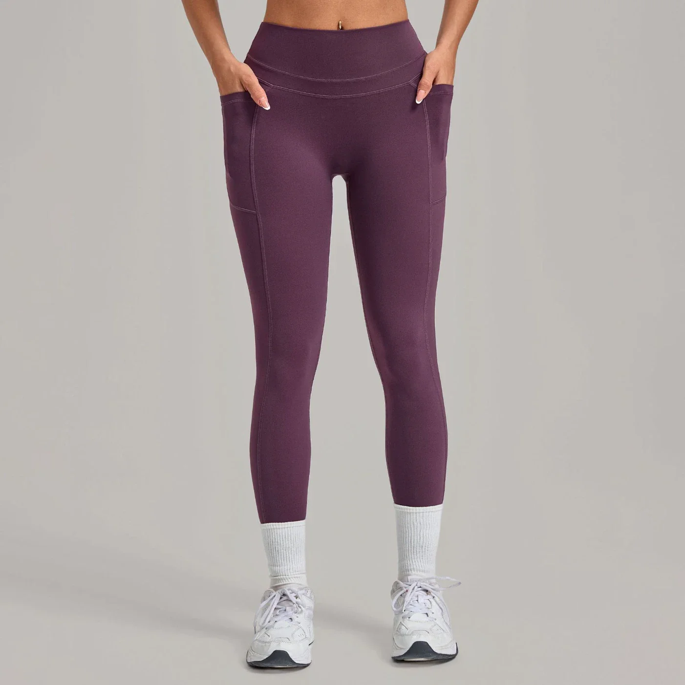 Women's Hip-lifting Yoga Leggings With Pockets