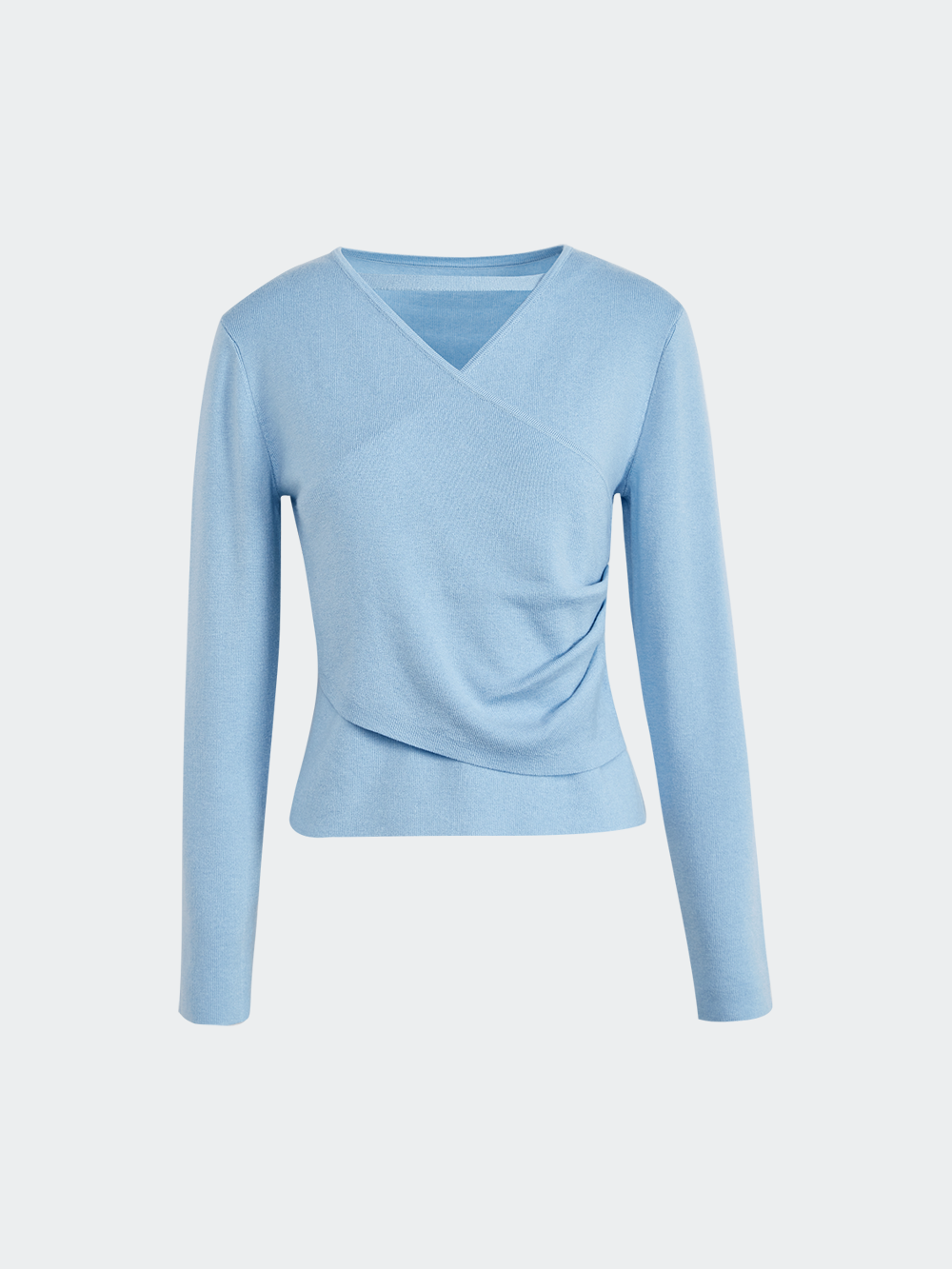 Front Cut-Out Knit Top