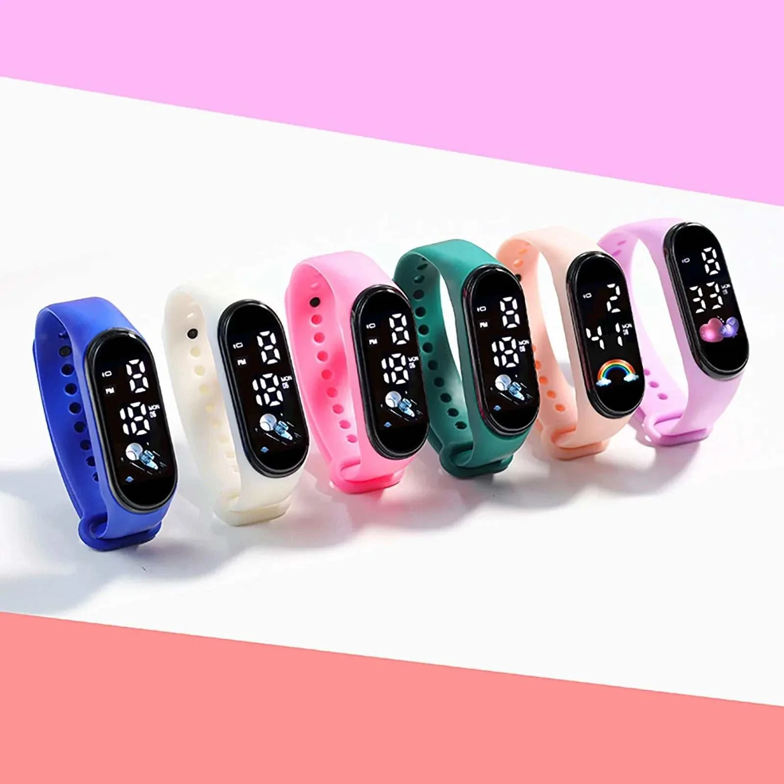 Kawaii Kids Adventure Digital Smart Watch