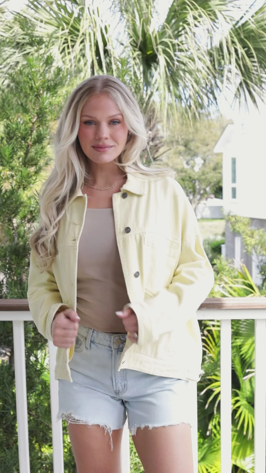 Yellow Denim Jacket