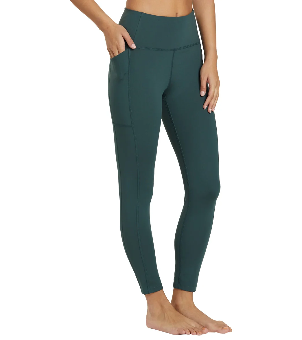 Girlfriend Collective 7/8 Length High Rise Pocket Leggings