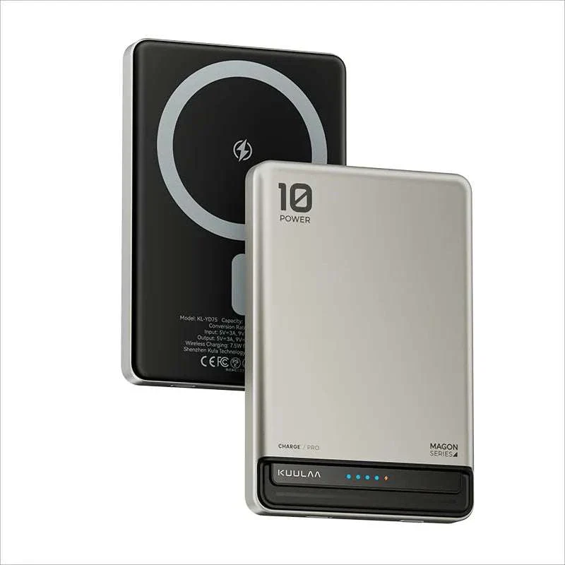 MagStream 10000mAh Magnetic Wireless Fast Charge Power Bank