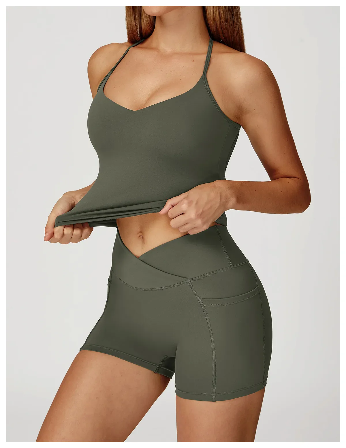 Cross Back Quick-Drying Fitness Yoga Vest