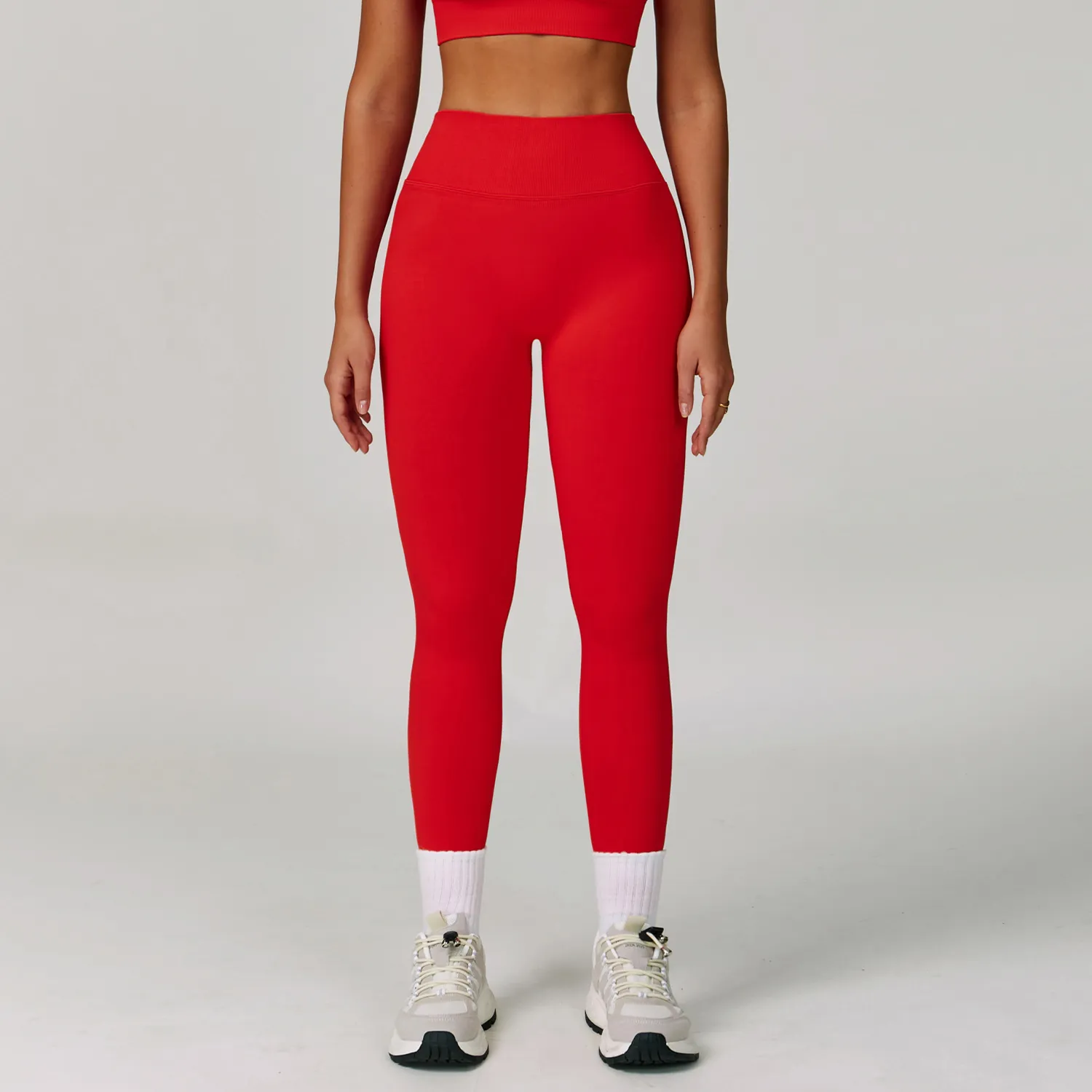 Seamless V-shaped Tight Slim Fitness Leggings