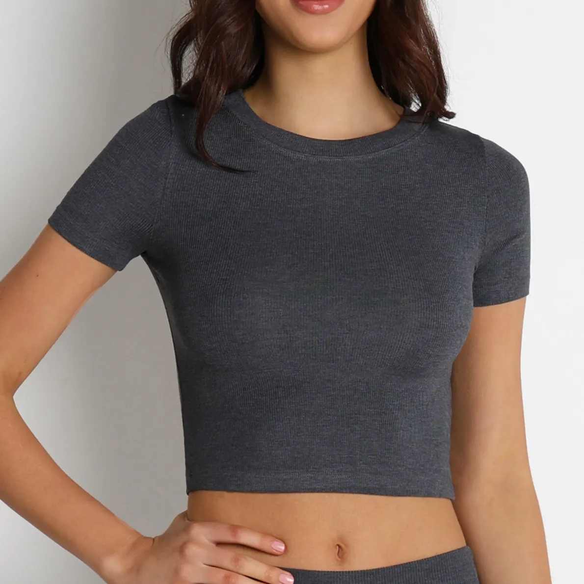 Slim Breathable Short-Sleeve Yoga Tops