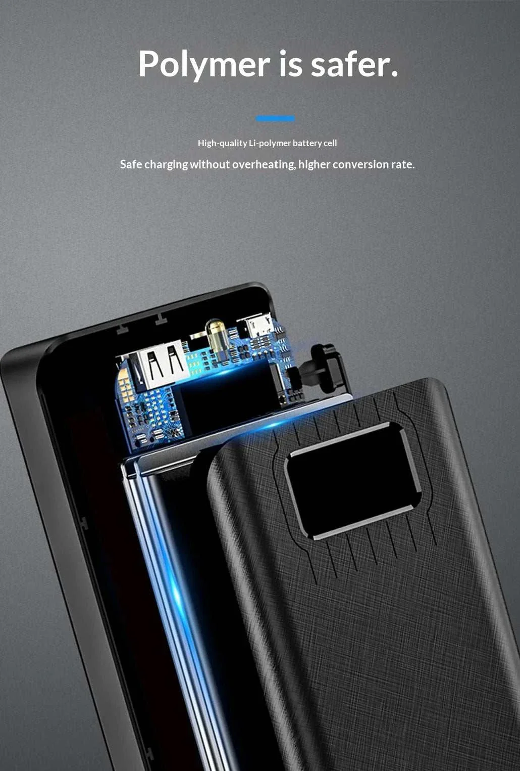 30000mAh Ultra-High Capacity Fast Charge Power Bank