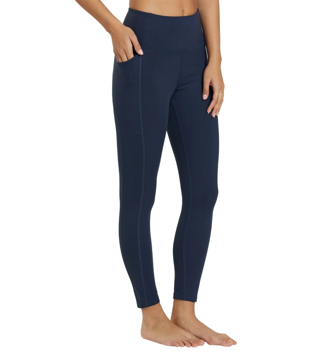 Girlfriend Collective 7/8 Length High Rise Pocket Leggings