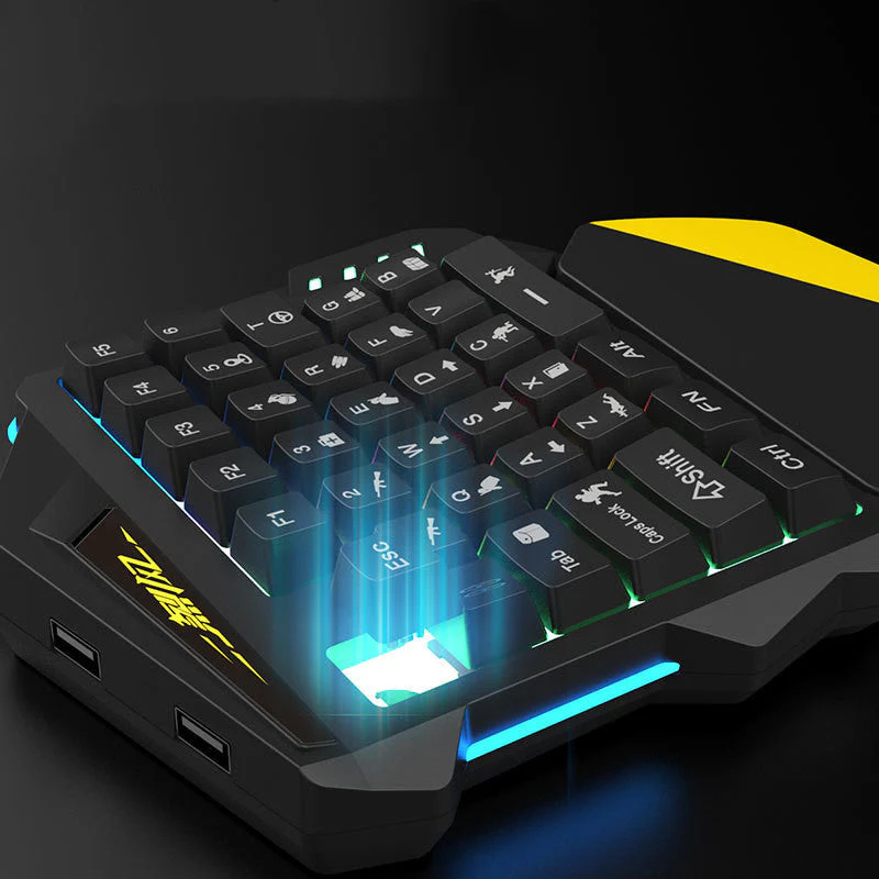 Wireless Bluetooth Keyboard Automatic Game Assist Android  Universal