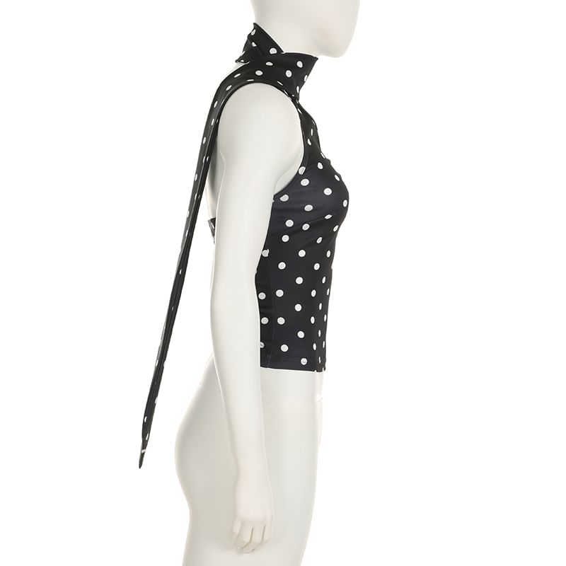 Halter Dotted Top