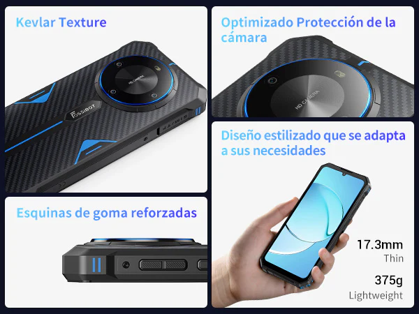 Celular Fossibot F105 Pro Dual Sim 64 Gb 4 Gb Ram 10300 Mah