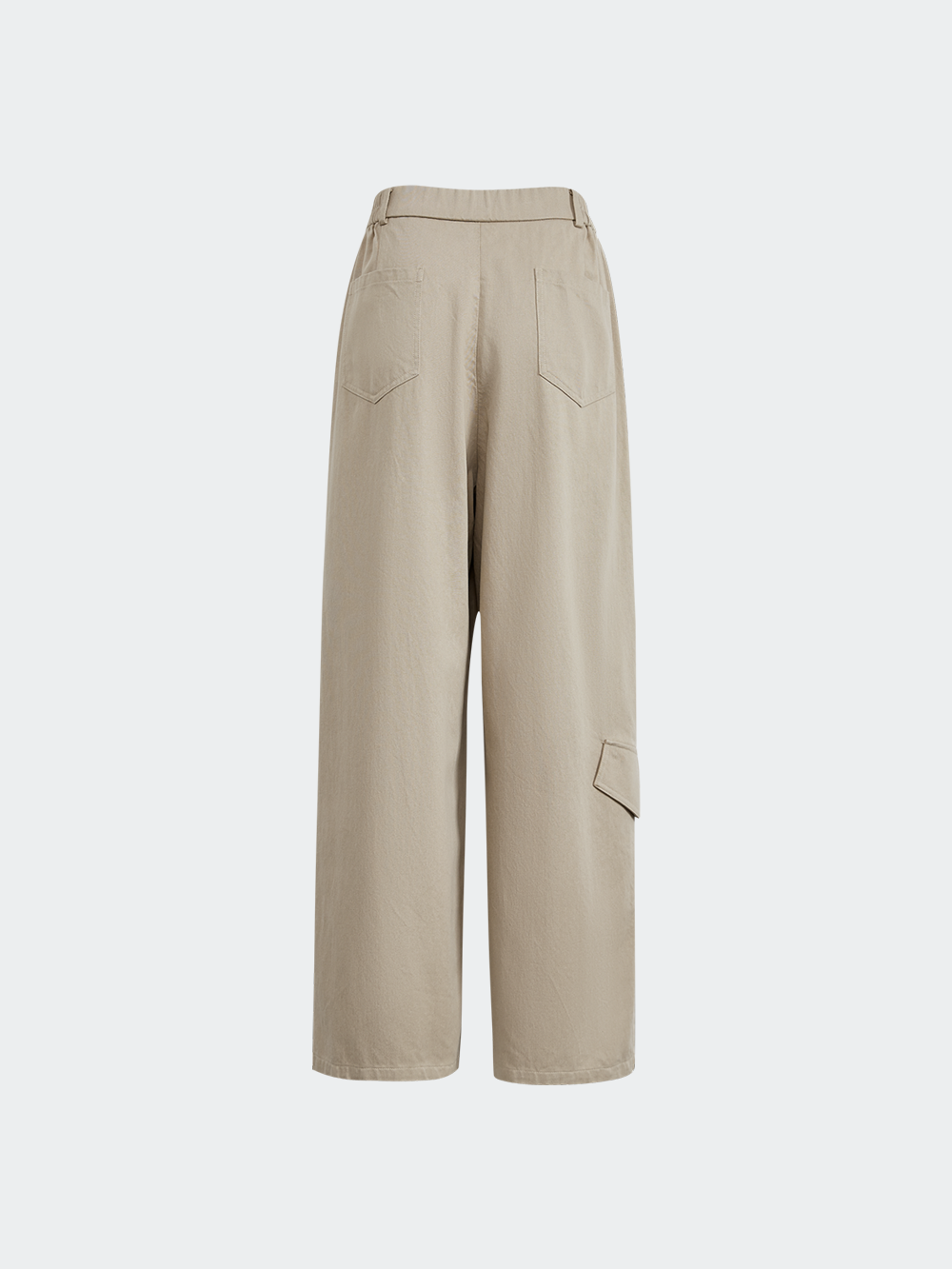 Ribbon Tie Straight Leg Pants