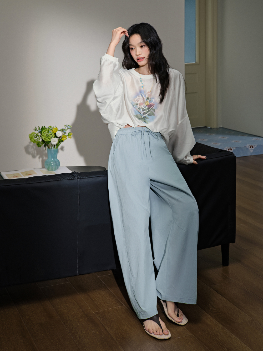 Elastic Waist Pants