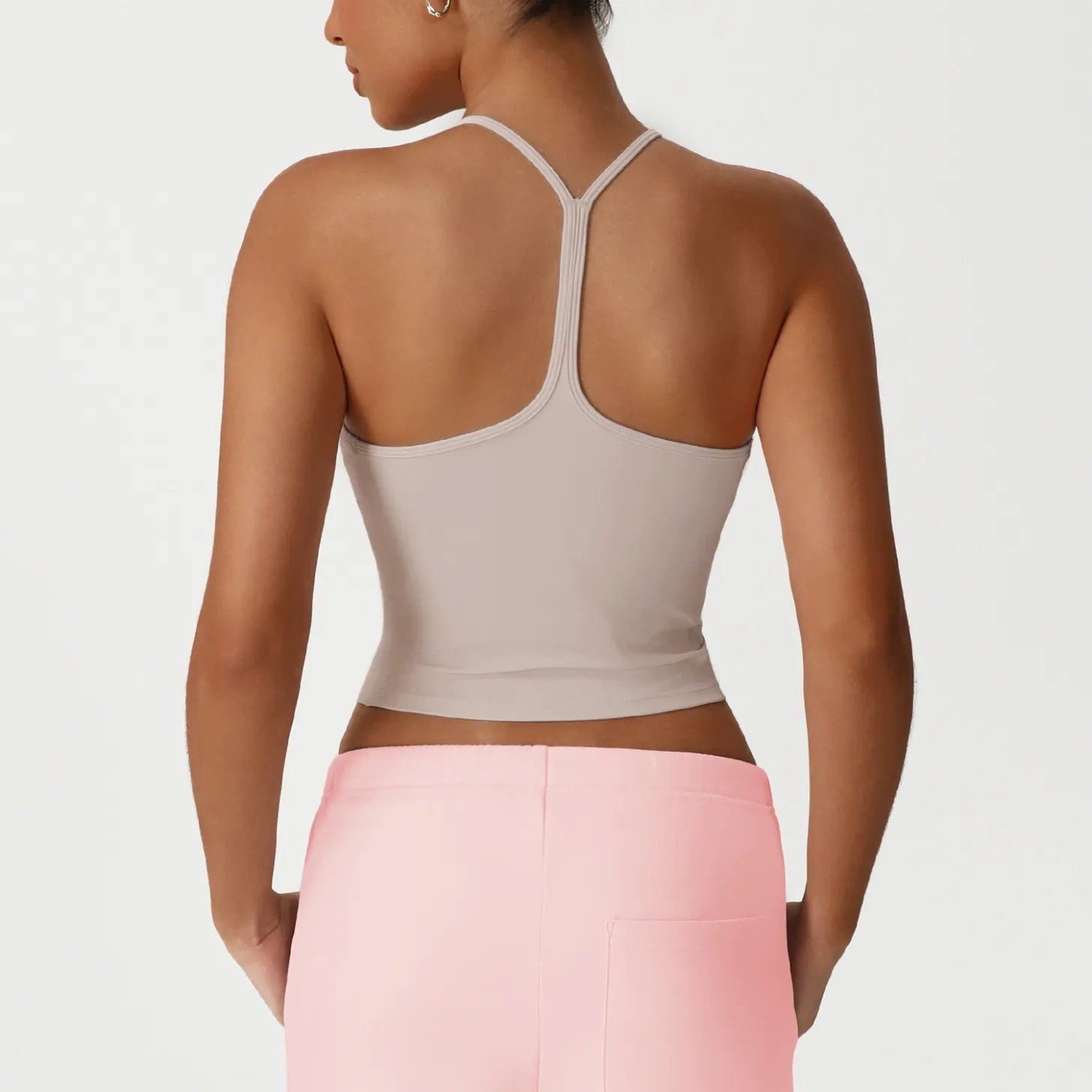 Thin Strap Yoga Tank Top Beautiful Back