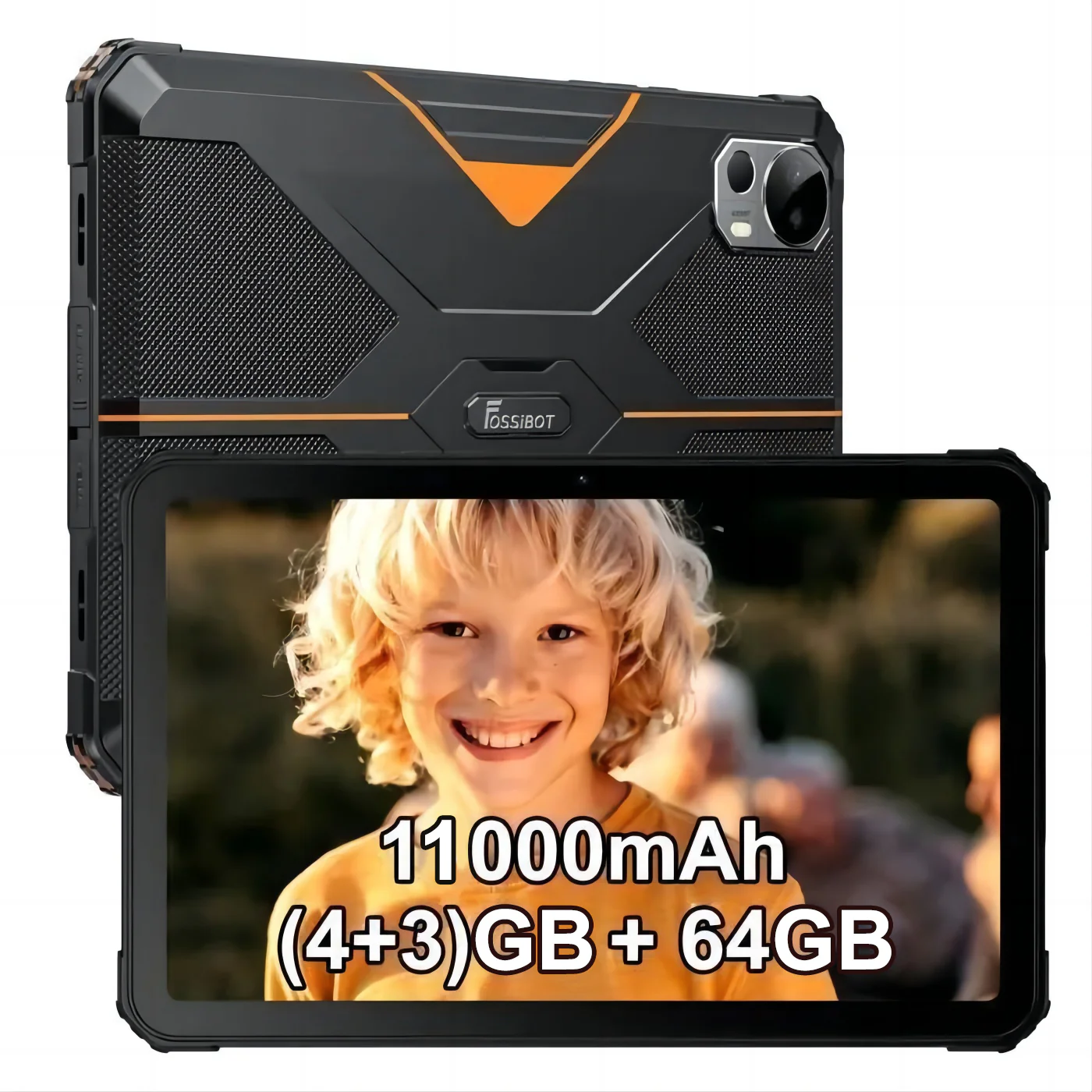 Tableta Fossibot Dt1 Lite 10.4''robusta De 11000mah 7gb+64gb