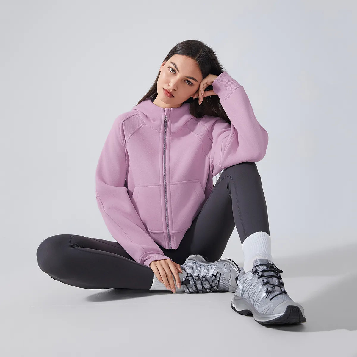 Full Zip Up Hoodie Fall Jacket