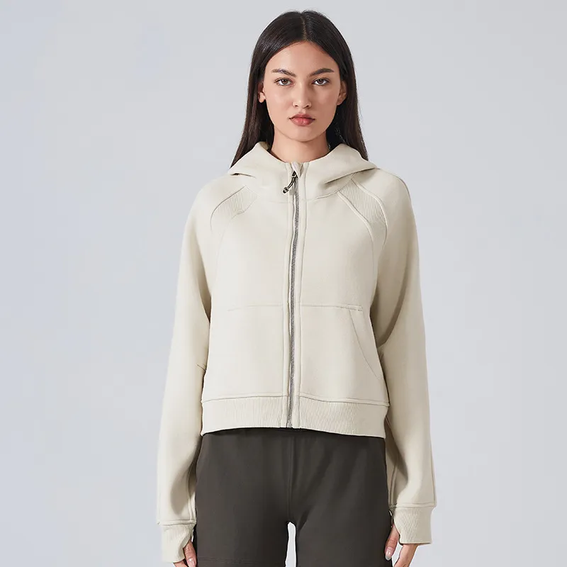 Full Zip Up Hoodie Fall Jacket