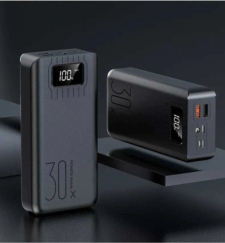 30000mAh Ultra-High Capacity Fast Charge Power Bank
