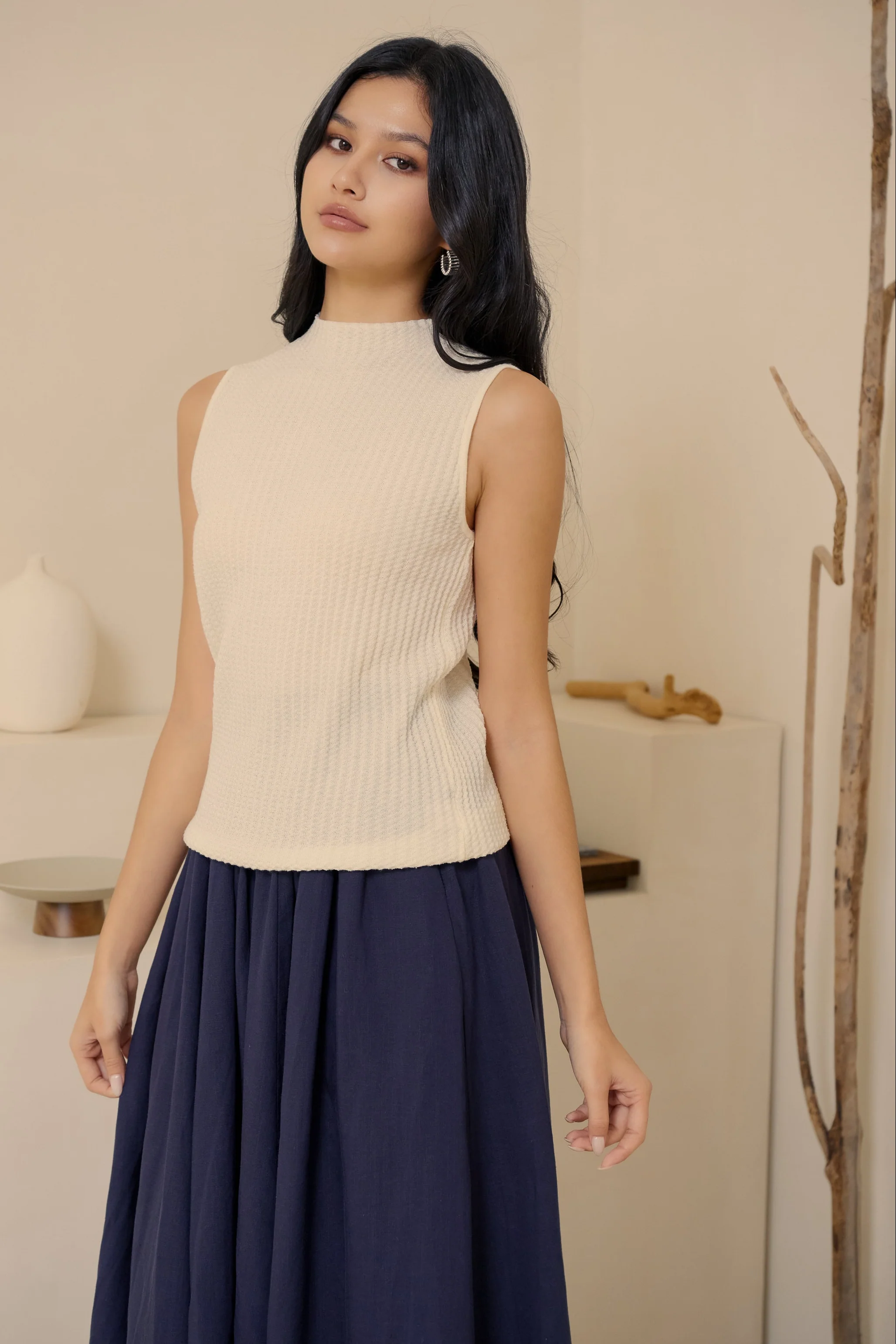 Tender touch knit top