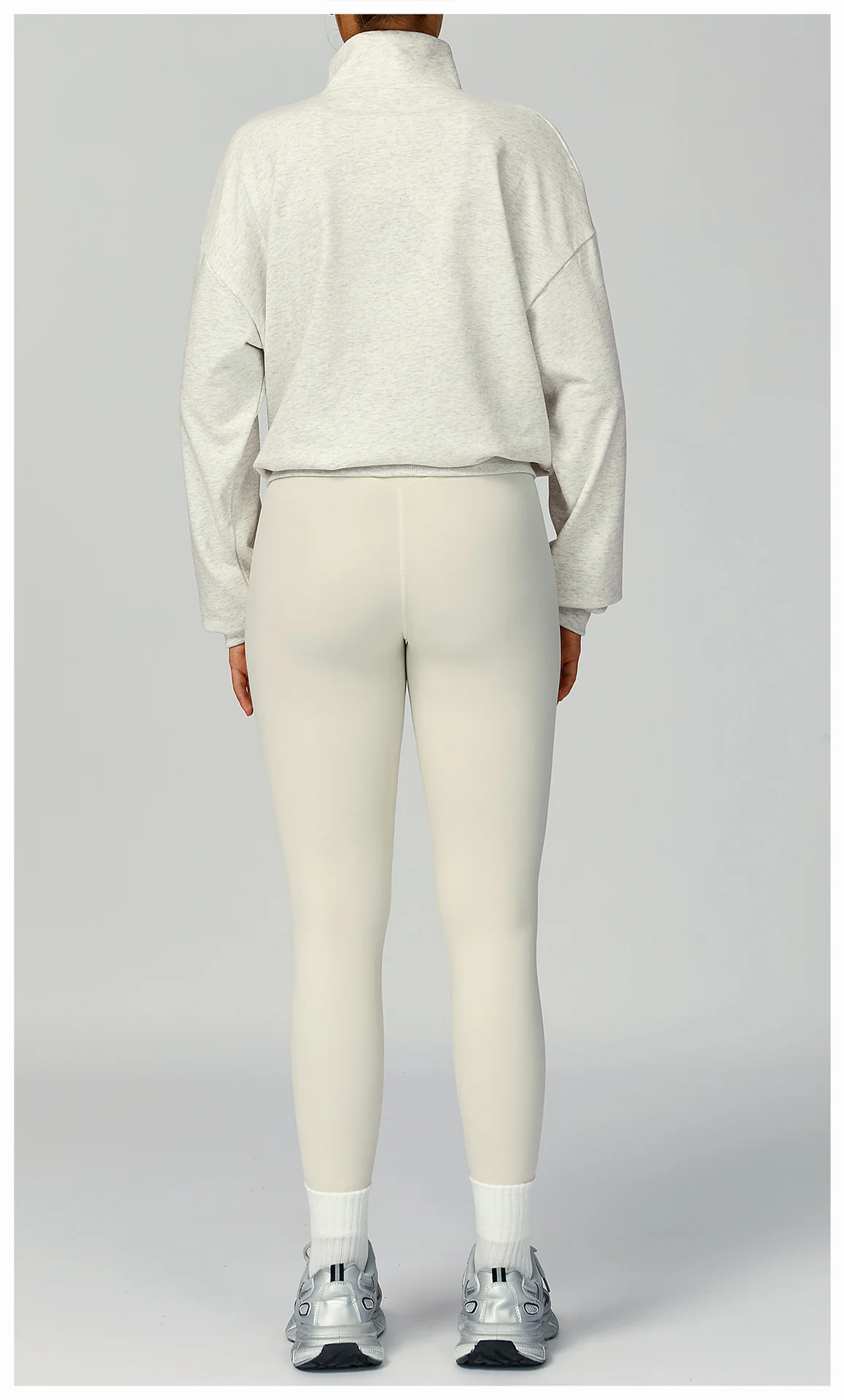 Women's Fall Winter Half Zip Up Sweatshirt