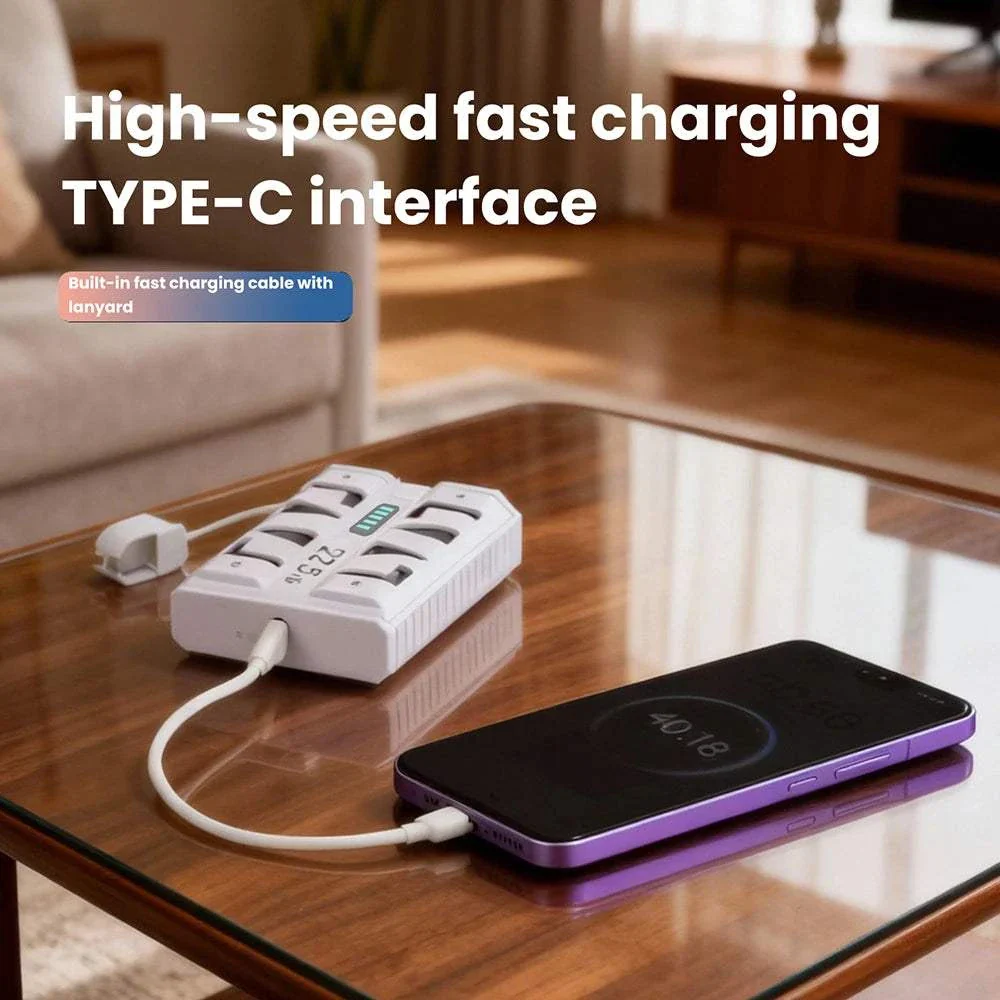 FlexCharge 21700 DIY Detachable Fast Charge Power Bank