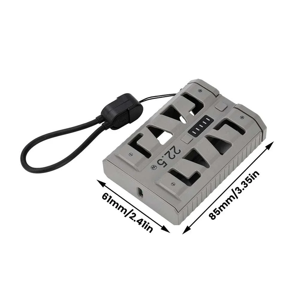 FlexCharge 21700 DIY Detachable Fast Charge Power Bank
