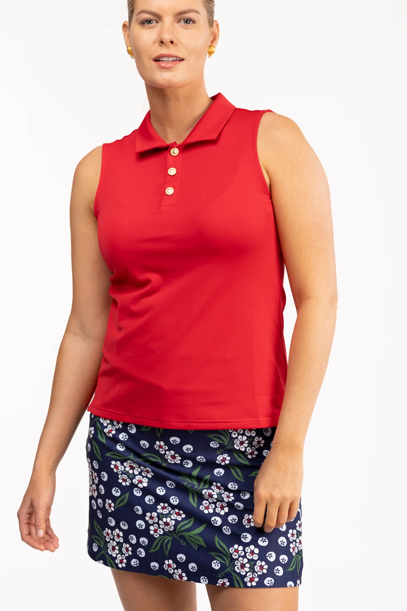 The Alice Polo - Cherry