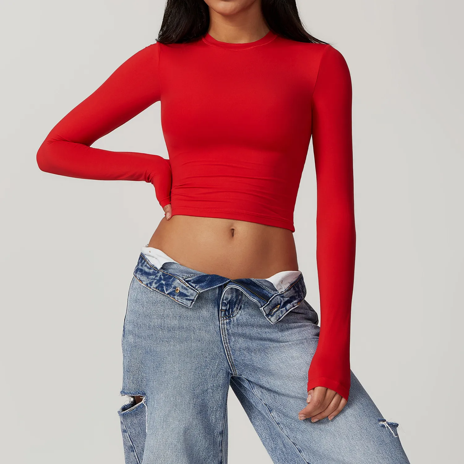Women's Athletic Long Sleeve Top