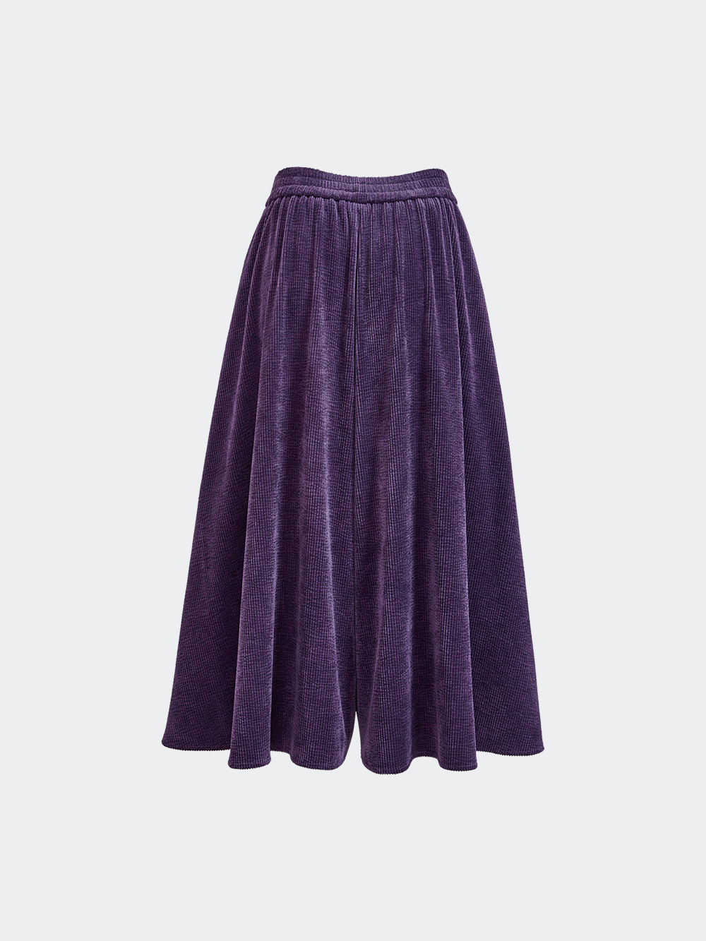 Corduroy Wide-Leg Pants
