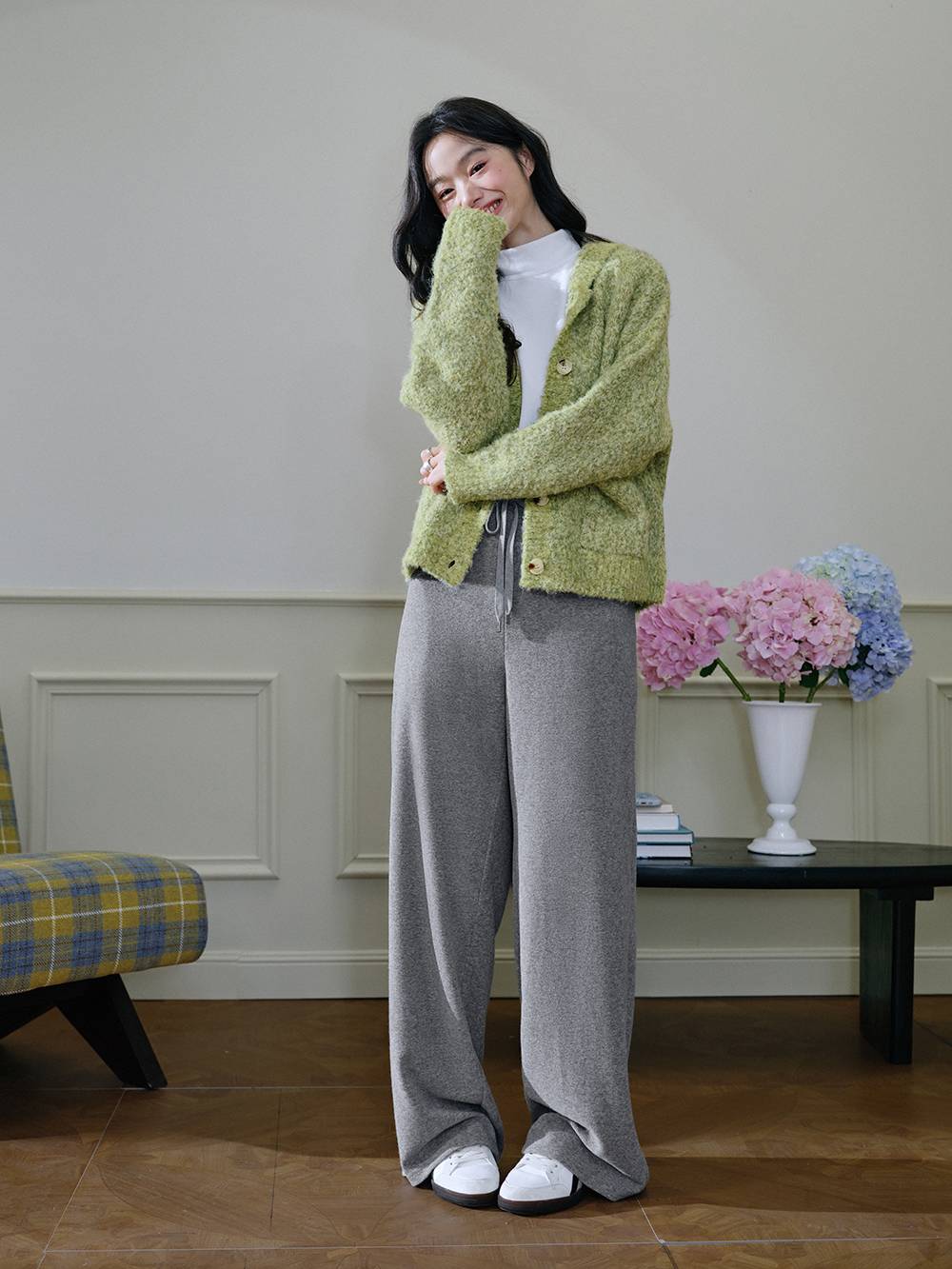 Straight-Leg Sweatpants