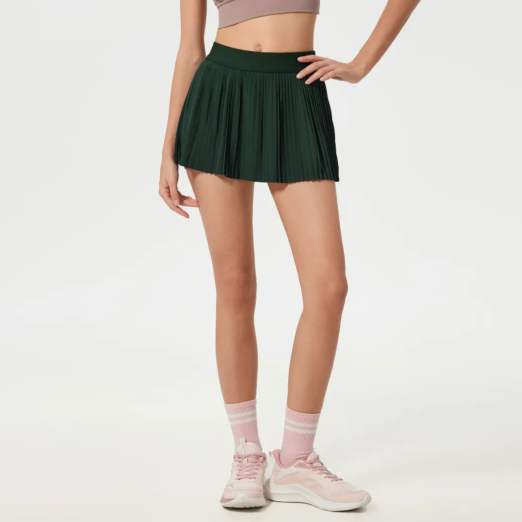 Women's Petite Pleated Tennis Skirt