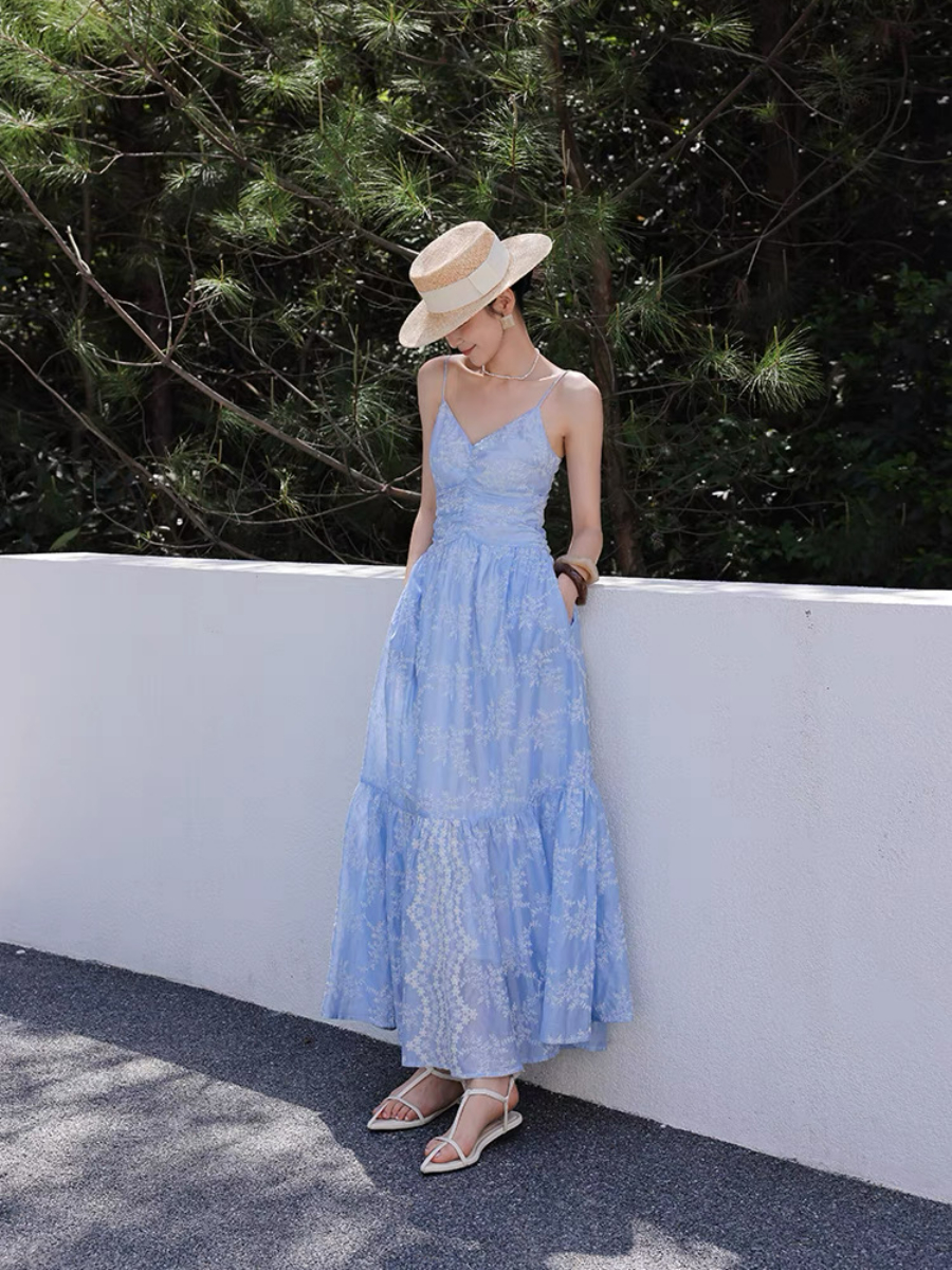 Maliyah Graceful Embroided Cami Dress