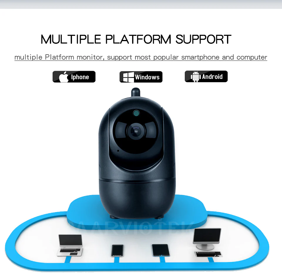 1080P Full HD Wireless IP Camera  Video Surveillance Auto Tracking Camera IR Night Vision