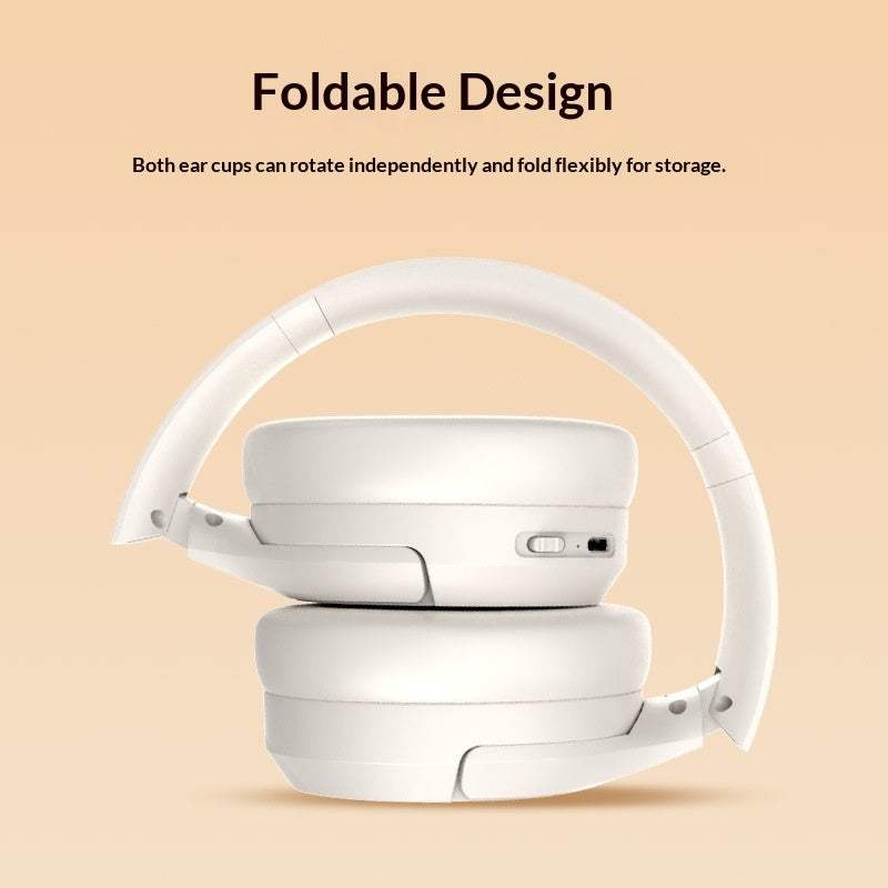 Over-ear Bluetooth Headphones With Active Noise Cancellation And Ultra-long Battery Life