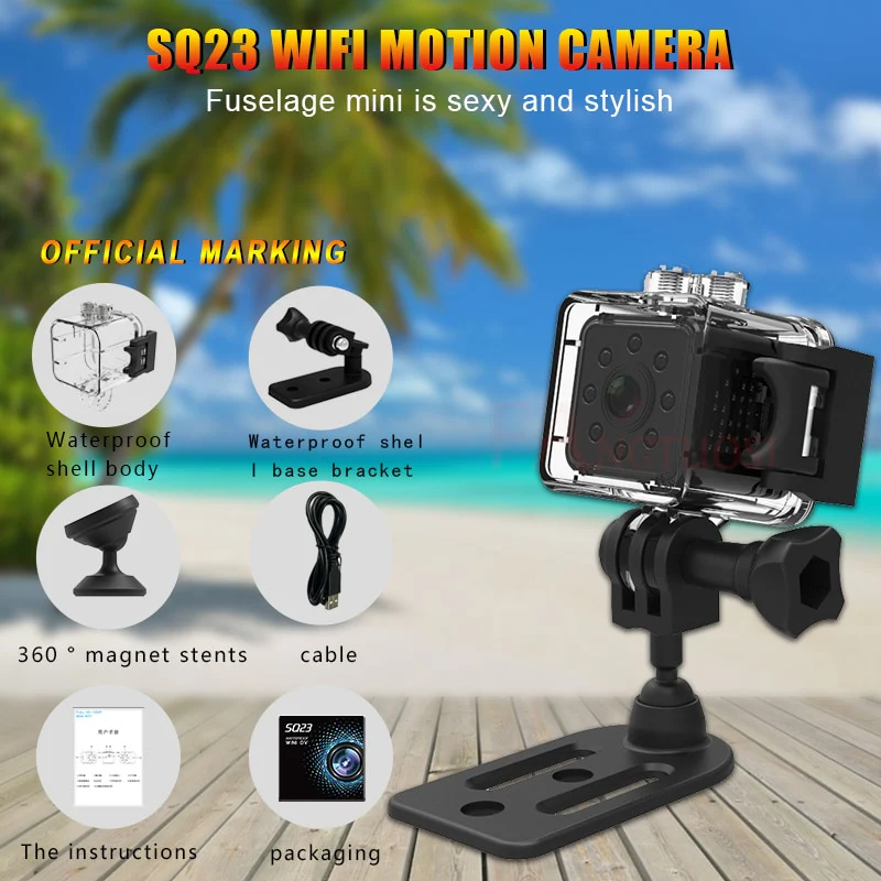 SQ23 WIFI mini Camera small cam 1080P