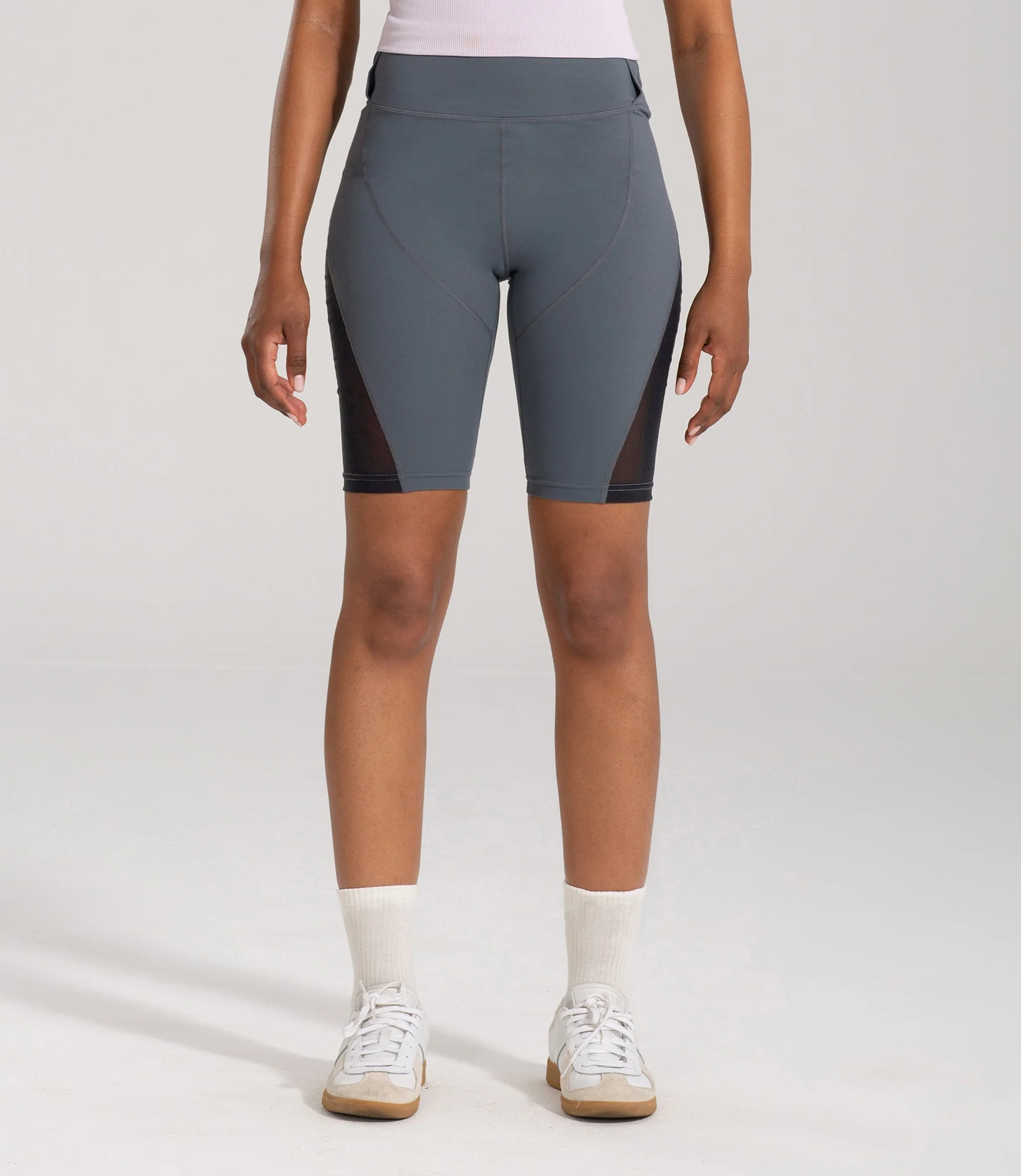 High-Waisted Biker Shorts – Gym, Yoga, and Athletic Workout