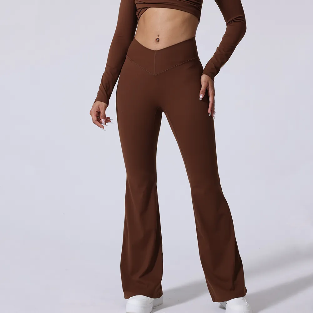 High Waist Flare Pants
