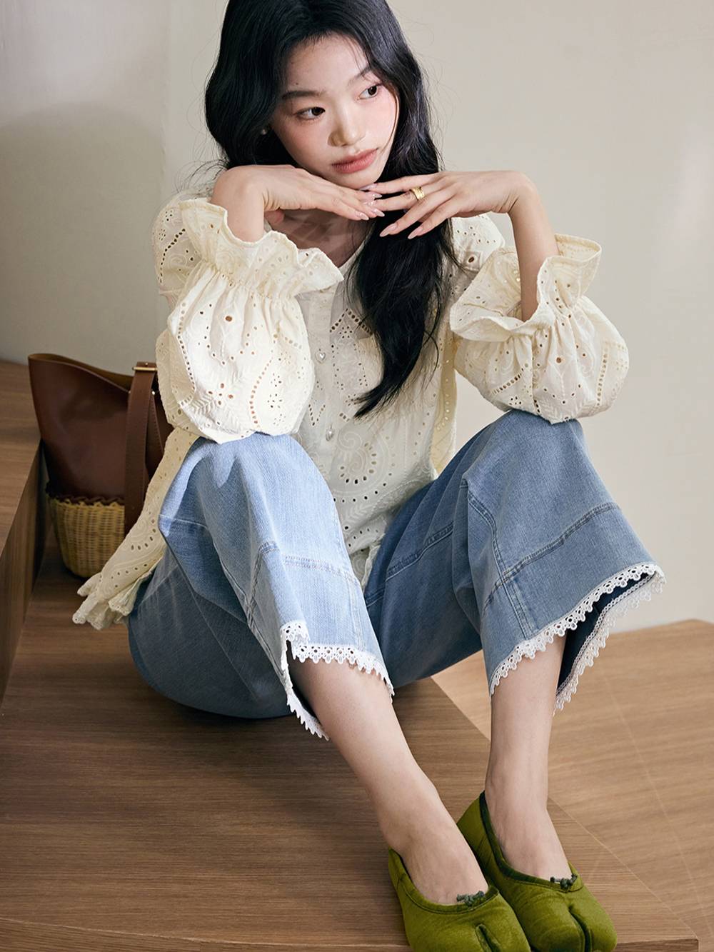 Straight Leg Jeans