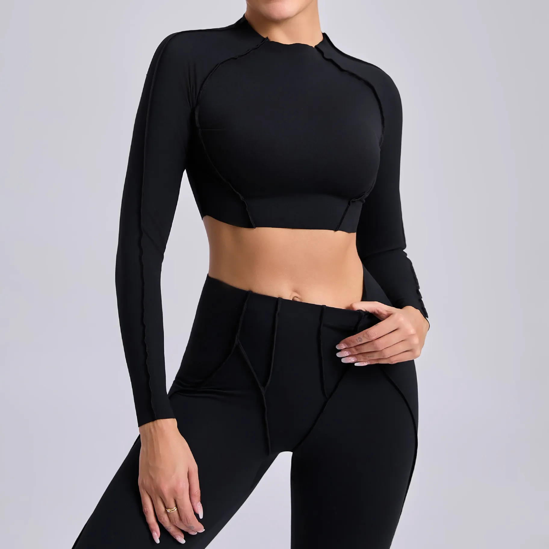 Tight Quick-drying Yoga Long Sleeve Top