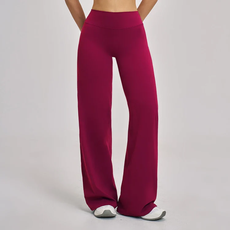 Women's High Waist Wide Leg Yoga Pants