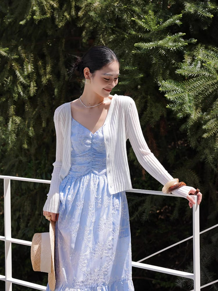 Maliyah Graceful Embroided Cami Dress