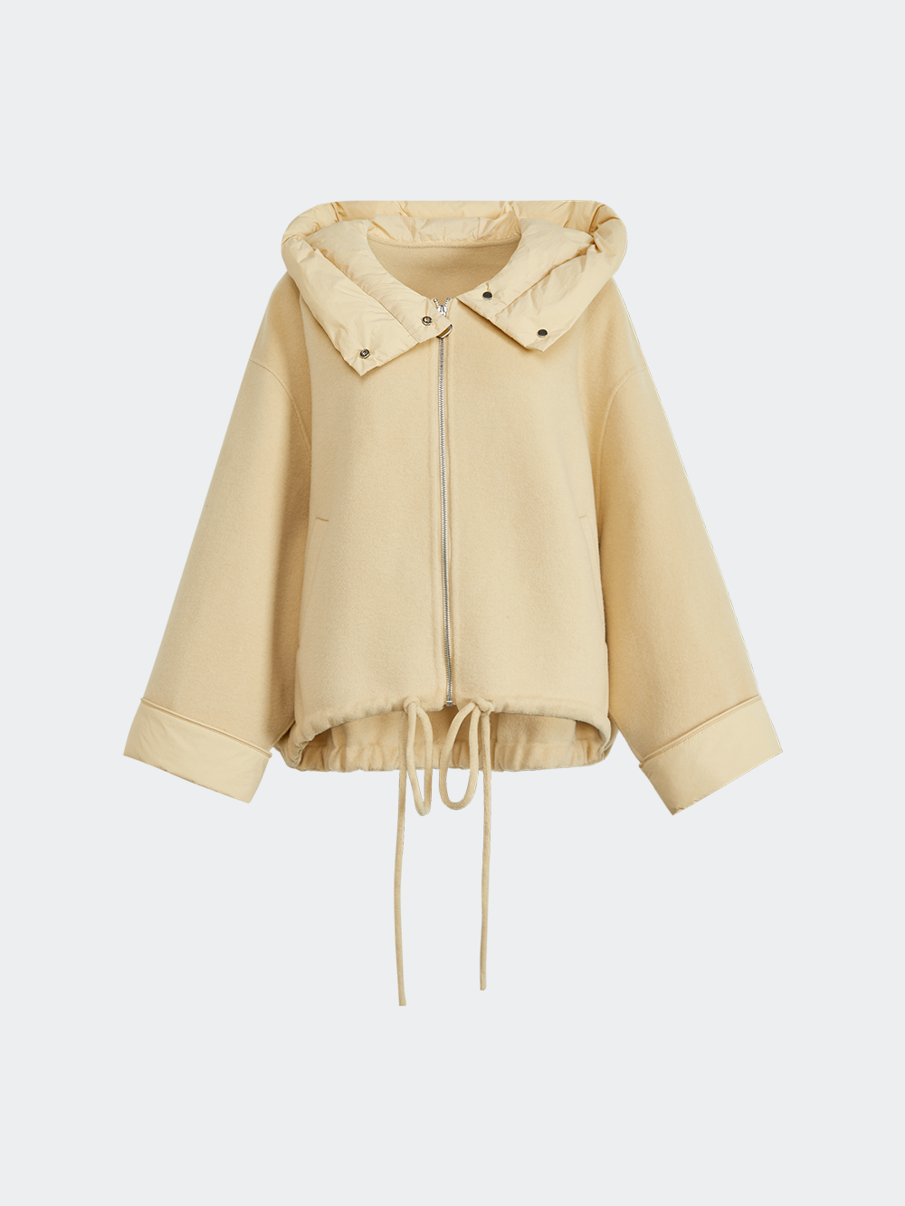 Hooded Yellow Coat