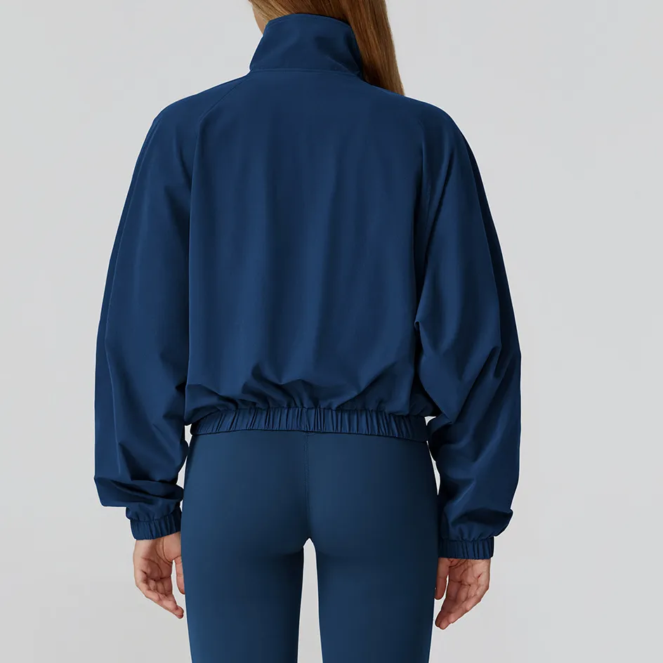 Quick-Dry Stand Collar Sports Jacket for Women
