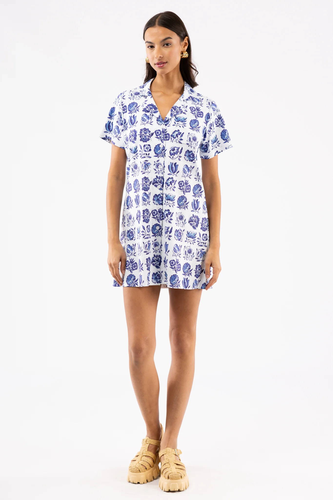The Josie Dress - Tidal Tile