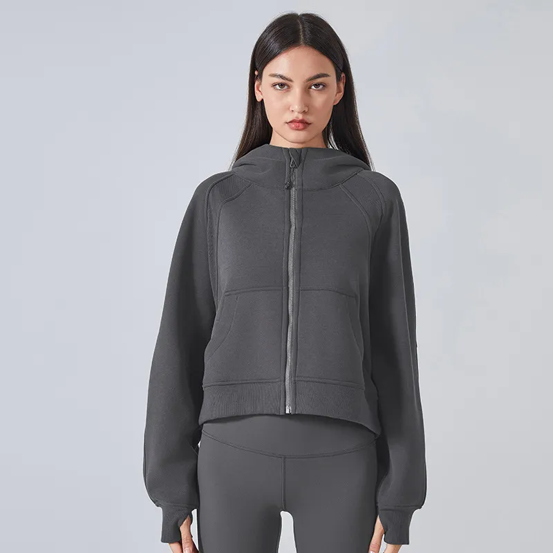 Full Zip Up Hoodie Fall Jacket