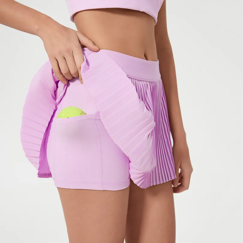 Women's Petite Pleated Tennis Skirt