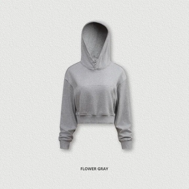 Big Pocket Hooded Sweatshirt For Women
