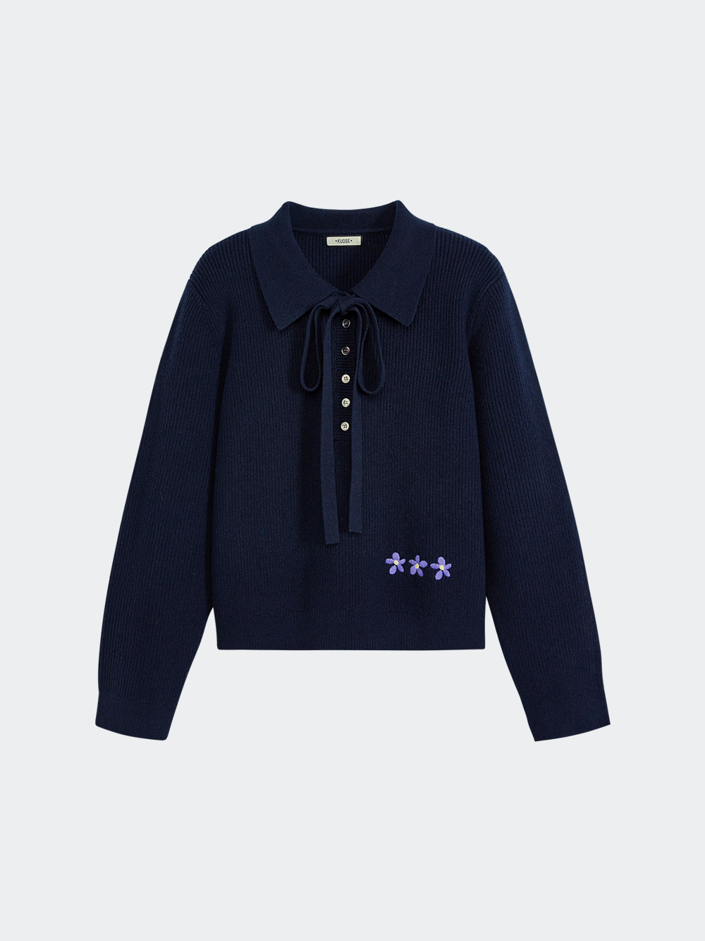Polo Collar Sweater