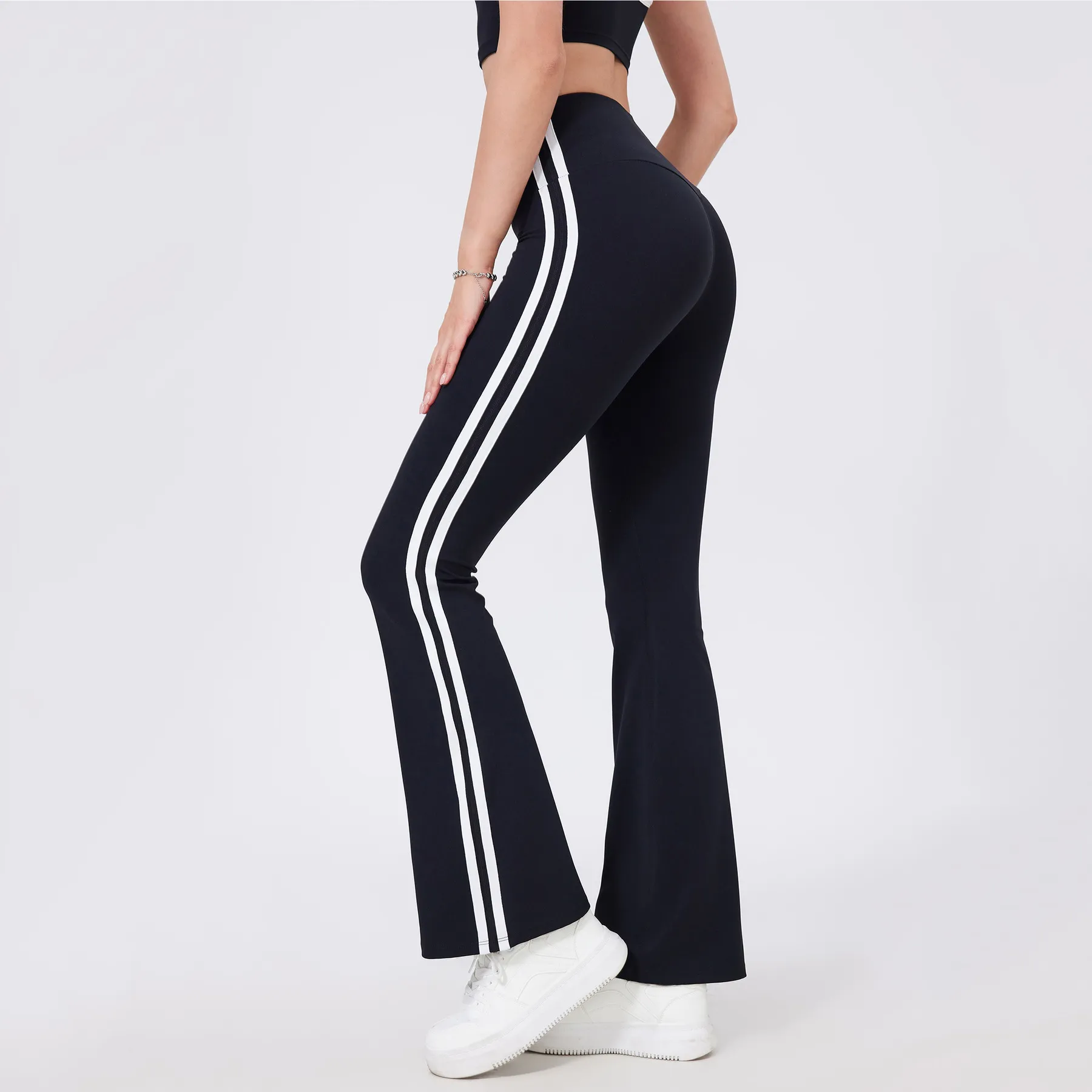 Running Butt Lifting Flare Leggings
