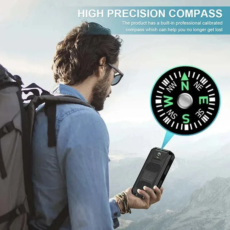80000mAh Solar Fast Charging Power Bank